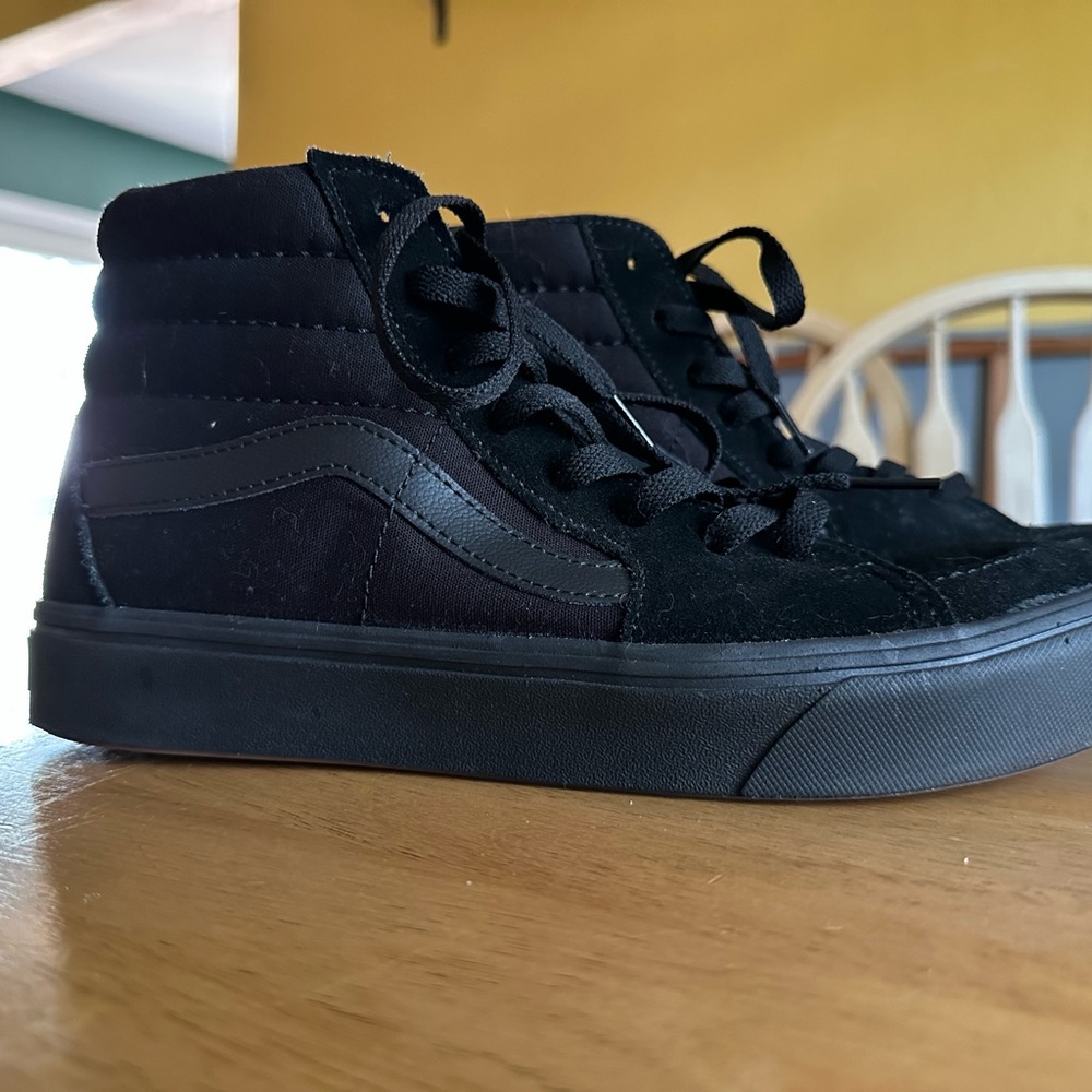 Vans skate high top shoes with comfort soles